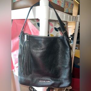 Michael Kors Black Leather Bag
